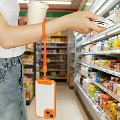 휴대폰 조절 가능한 짧은 끈, 다용도 컬러풀 핸드 스트랩, 휴대폰 케이스 액세서리, 분실 방지 스트랩